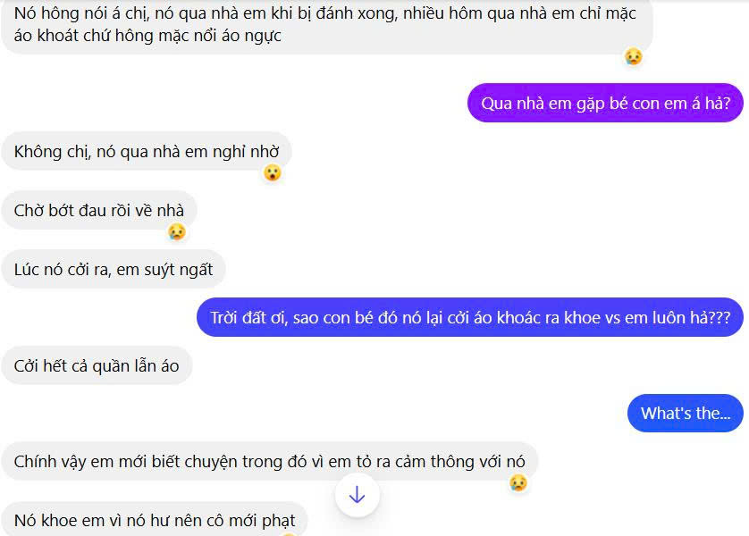 Tin nhắn bất thường 1